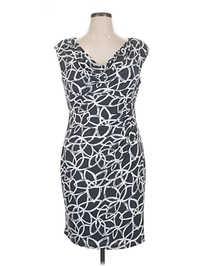 Pre-owned Anne Klein Cocktail Dress In Gray