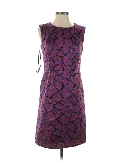 Pre-owned Anne Klein Cocktail Dress In Purple