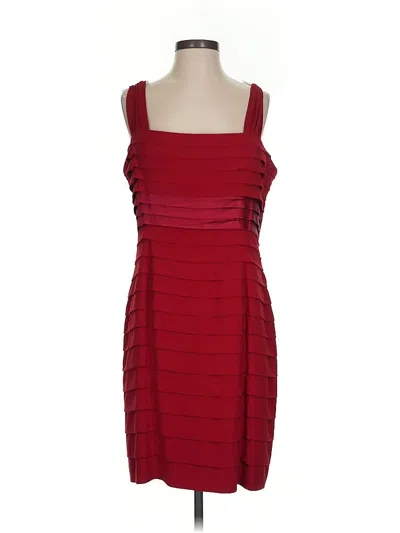Pre-owned Anne Klein Cocktail Dress In Red