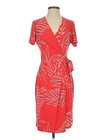 Pre-owned Anne Klein Cocktail Dress In Red