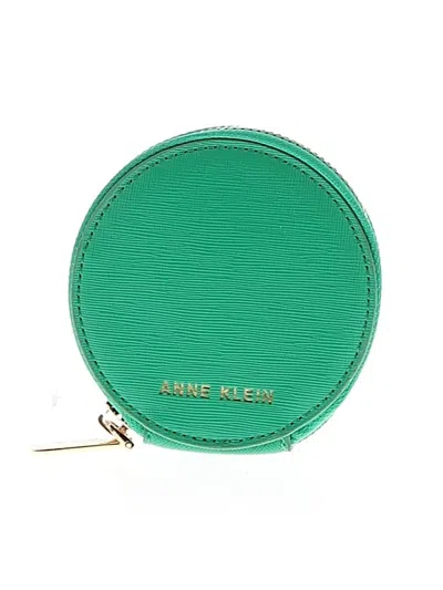 Pre-owned Anne Klein Coin Purse In Green