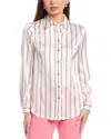 Anne Klein Collared Button Front Blouse