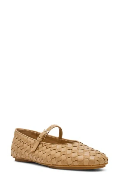 Anne Klein Connie Mary Jane Flat In Brown