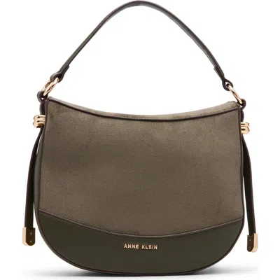Anne Klein Convertible Shoulder Bag In Green