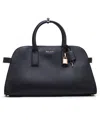 Anne Klein Convertible Strap Extra-large Satchel Bag In Black