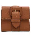 Anne Klein Covered Buckle Trifold Wallet