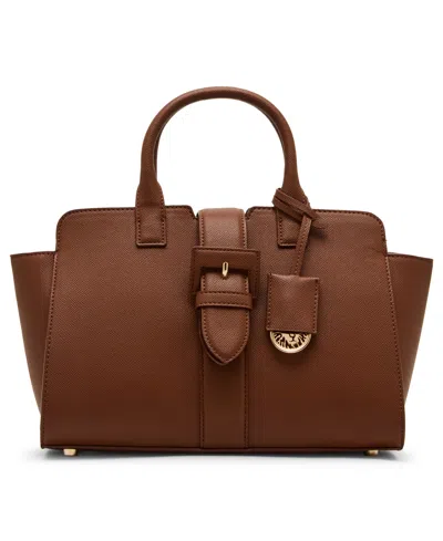 Anne Klein Covered Buckle With Convertible Strap Medium Satchel Bag