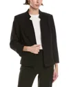 Anne Klein Crepe Open Front Jacket