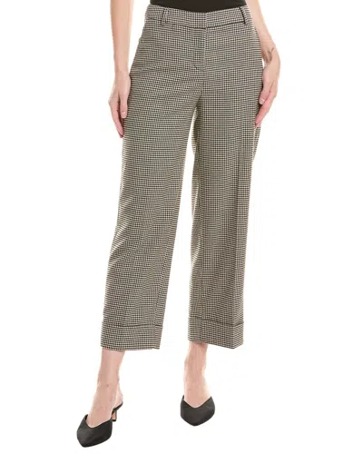 Anne Klein Crop Pant In Brown