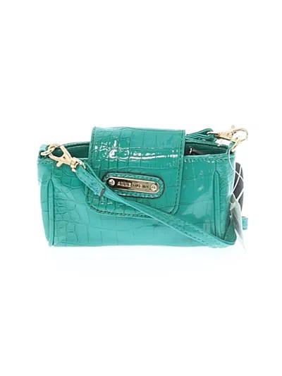 Pre-owned Anne Klein Crossbody Bag In Teal