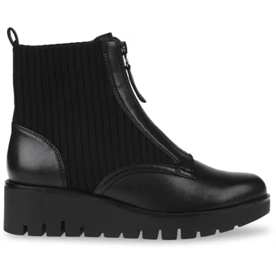 Anne Klein Del Womens Zipper Ankle Boots In Multi