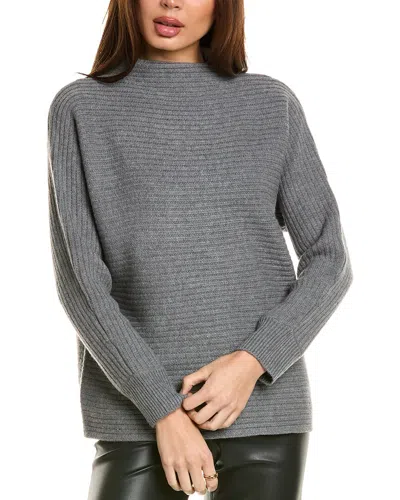 Anne Klein Dolman Sweater In Grey