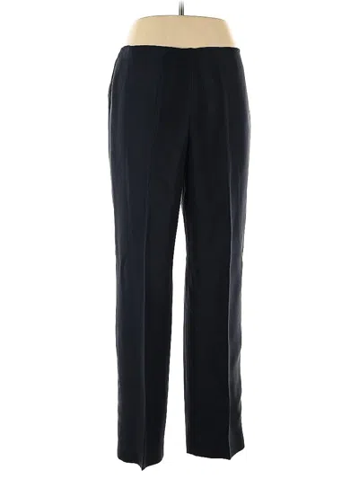 Pre-owned Anne Klein Dress Pants In Black