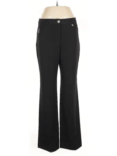 Pre-owned Anne Klein Dress Pants In Black