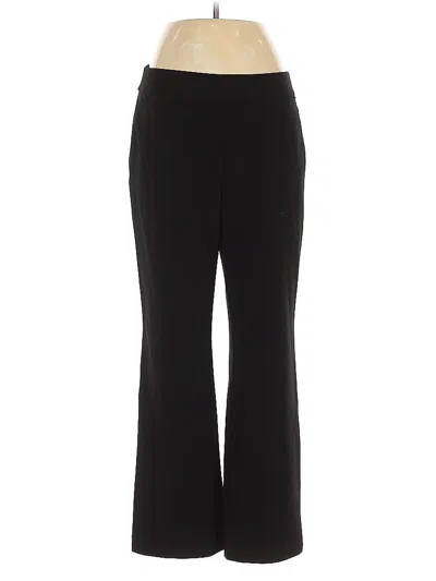 Pre-owned Anne Klein Dress Pants In Black
