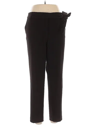 Pre-owned Anne Klein Dress Pants In Black