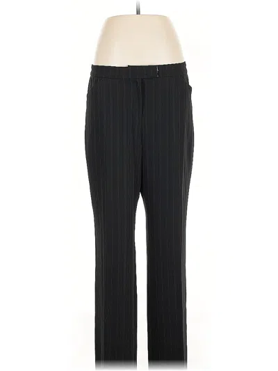 Pre-owned Anne Klein Dress Pants In Black