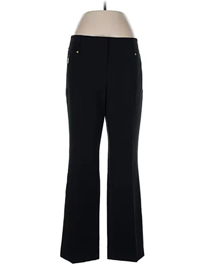 Pre-owned Anne Klein Dress Pants In Black