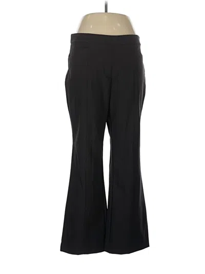 Pre-owned Anne Klein Dress Pants In Black