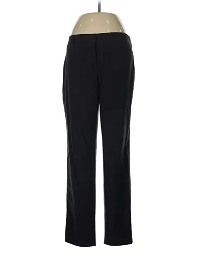 Pre-owned Anne Klein Dress Pants In Black