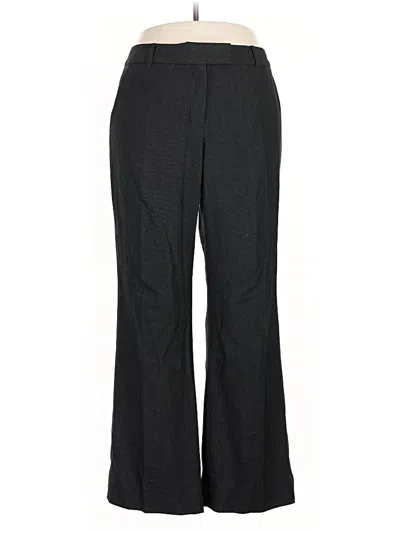 Pre-owned Anne Klein Dress Pants In Black