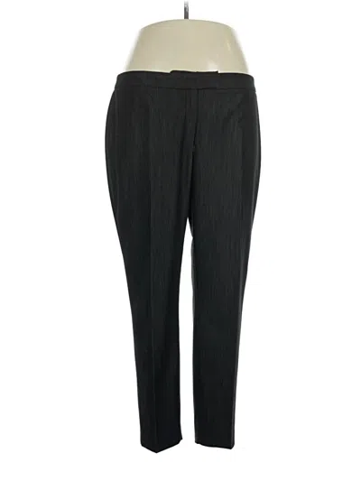 Pre-owned Anne Klein Dress Pants In Black