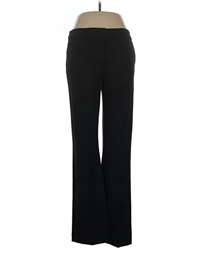 Pre-owned Anne Klein Dress Pants In Black