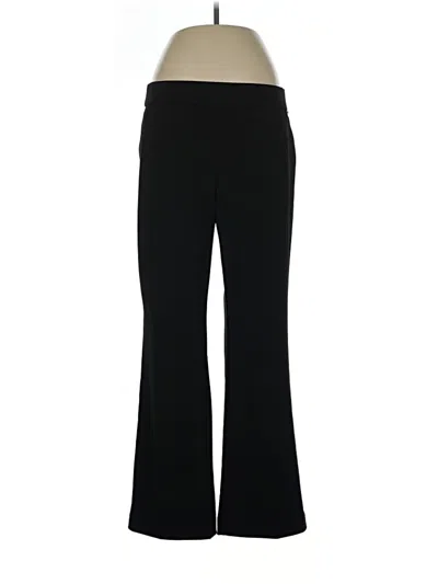 Pre-owned Anne Klein Dress Pants In Black