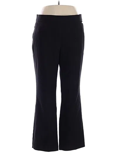 Pre-owned Anne Klein Dress Pants In Black