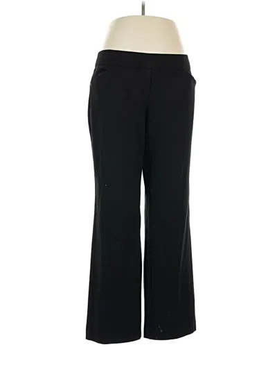 Pre-owned Anne Klein Dress Pants In Black