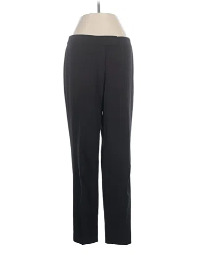 Pre-owned Anne Klein Dress Pants In Black