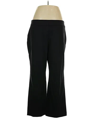 Pre-owned Anne Klein Dress Pants In Black