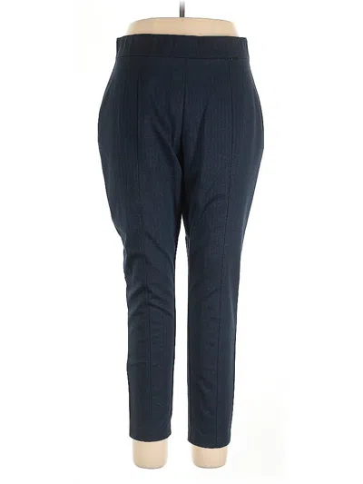 Pre-owned Anne Klein Dress Pants In Blue