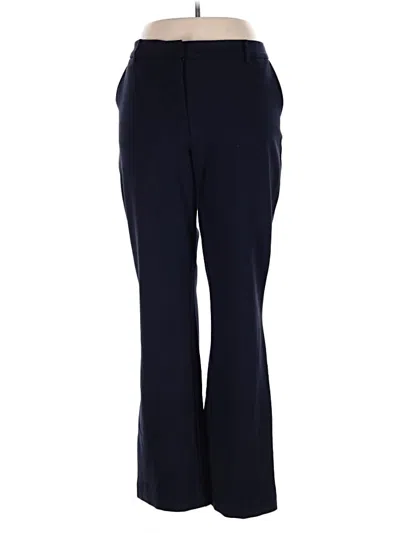 Pre-owned Anne Klein Dress Pants In Blue