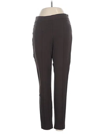 Pre-owned Anne Klein Dress Pants In Brown