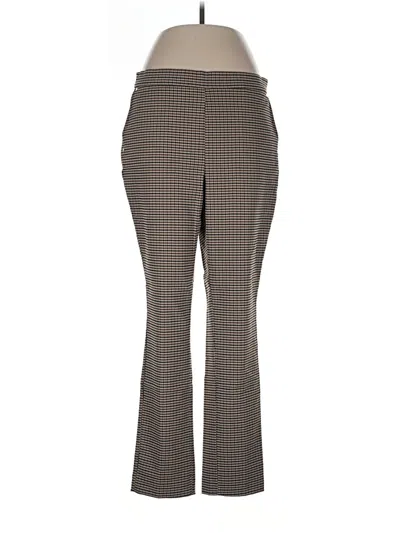 Pre-owned Anne Klein Dress Pants In Brown