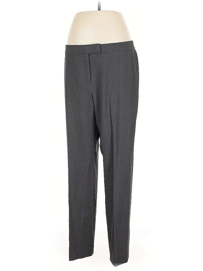 Pre-owned Anne Klein Dress Pants In Gray