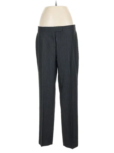 Pre-owned Anne Klein Dress Pants In Gray