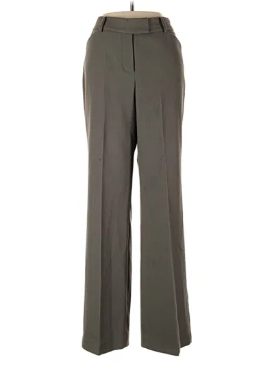 Pre-owned Anne Klein Dress Pants In Gray