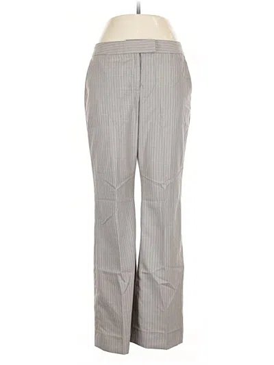 Pre-owned Anne Klein Dress Pants In Gray