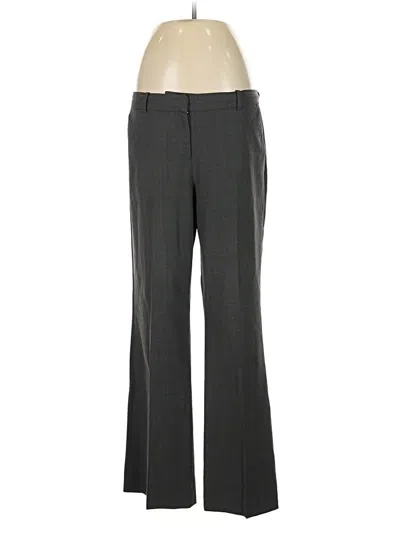 Pre-owned Anne Klein Dress Pants In Gray