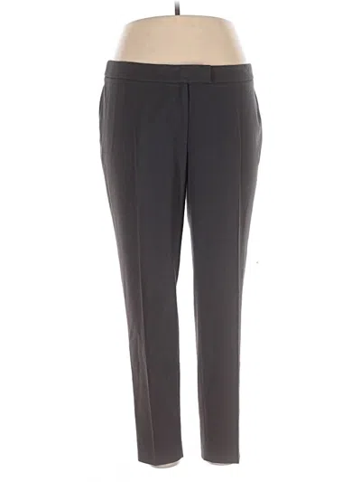 Pre-owned Anne Klein Dress Pants In Gray
