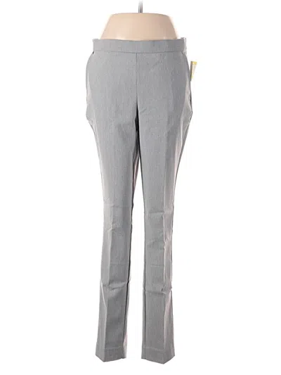 Pre-owned Anne Klein Dress Pants In Gray