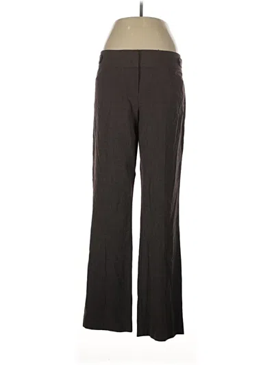 Pre-owned Anne Klein Dress Pants In Gray