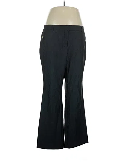 Pre-owned Anne Klein Dress Pants In Gray