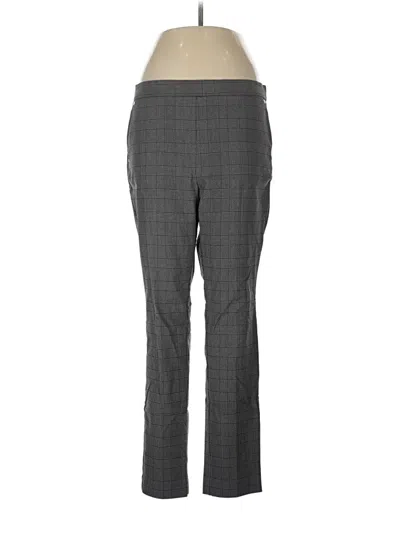 Pre-owned Anne Klein Dress Pants In Gray