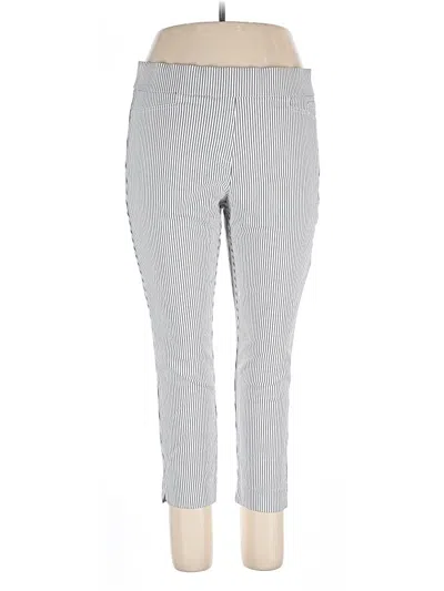 Pre-owned Anne Klein Dress Pants In Gray