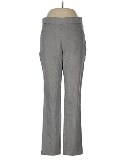 Pre-owned Anne Klein Dress Pants In Gray