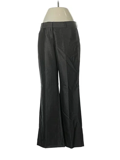 Pre-owned Anne Klein Dress Pants In Gray