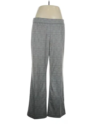 Pre-owned Anne Klein Dress Pants In Gray